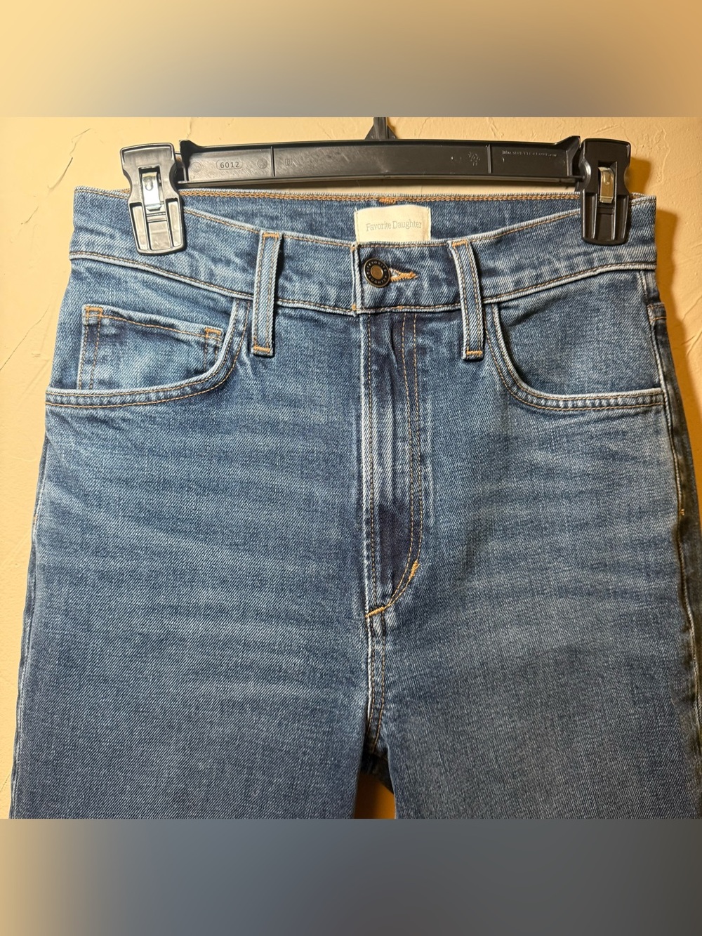 NWT Favorite Daughter The Valentina Super High Rise Mini Bootcut Jeans Size 26 - Picture 4 of 15